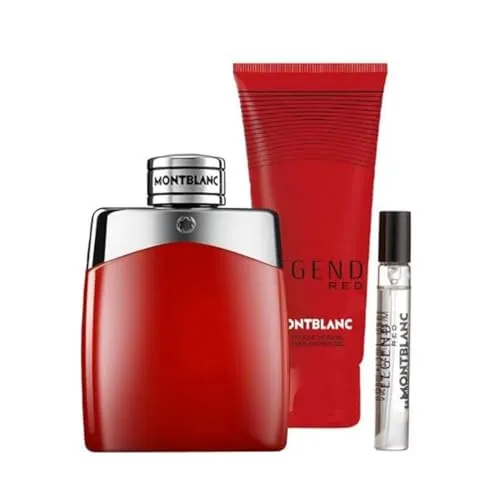 Montblanc Legend Red 3-Piece Gift Set for Men