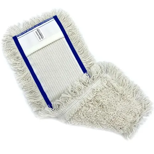 ReinigungsBerater Wischmop PROFI PLUS 50 cm - Hochwertiger Wischmop aus 70 % Baumwolle und 30 % Polyester für langlebige Reinigungsergebnisse. Waschbar bis 95°C, ideal für den professionellen Einsatz und über 300 Wäschen einsetzbar.