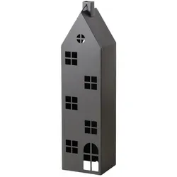 BOLTZE GRUPPE GmbH Kerzenlaterne Alba - 2er Set - Nussknacker - Stilvolle Laterne im Haus-Design, ideal für stimmungsvolle Beleuchtung und gemütliche Atmosphäre.