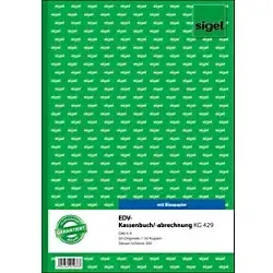 Sigel Kassenbuch Steuerschiene 300 DIN A4 50 Blatt