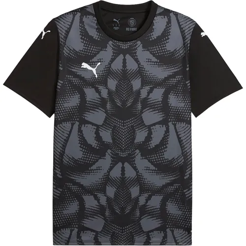 Puma Teamultimate Trikot - Schwarz für Sportler - Das PUMA teamULTIMATE Jersey bietet optimalen Komfort und Bewegungsfreiheit für Training und Freizeit. Hergestellt aus leichtem, atmungsaktivem Material, unterstützt es ein angenehmes Tragegefühl bei jeder Aktivität.
