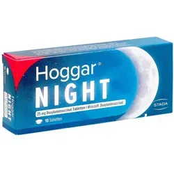 Hoggar Night 25 mg Doxylamin Schlaftabletten