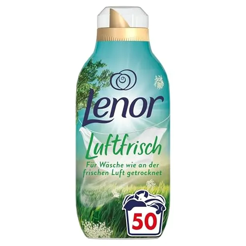 Lenor Luftfrisch Weichspüler Landwiese 700ml – Frische wie an der Luft - Flüssiger Weichspüler mit Outdoor Frische Technologie für einen authentischen, frischen Duft und Schutz vor unangenehmen Gerüchen, ideal für Wäsche, die drinnen trocknet.