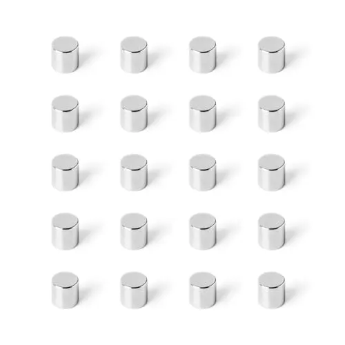 Strong Magnets Neodym Magnet - Rund 2 x 2 mm - 10 Stück - Extra stark, hält bis 95 g - Für Magnettafel, Kühlschrank, Whiteboard, Pinnwand, Büro