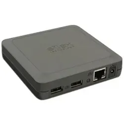 Silex DS-510 Geräteserver - Geräteserver mit 2 Anschlüssen, 1GbE und USB 2.0, ideal für die nahtlose Integration von USB-Geräten ins Netzwerk.