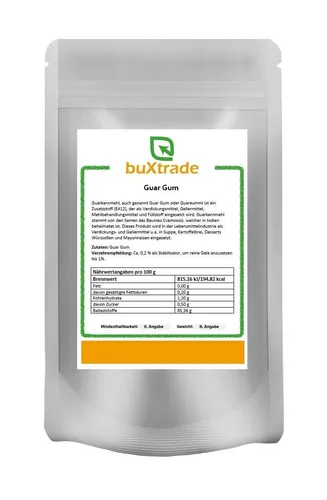 buXtrade Guar Gum  Guarkernmehl