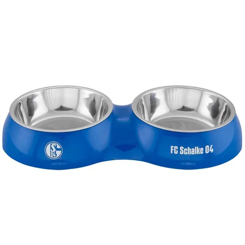 FC Schalke 04 Fressnapf Futternapf Doppelnapf Näpfe S04 Logo Fanartikel Shop