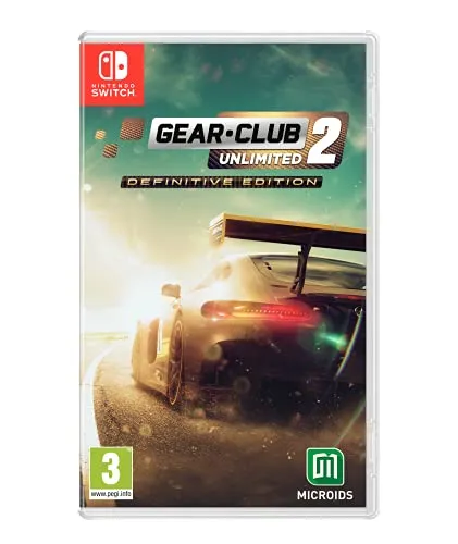Gear Club Unlimited 2 - Definitive Edition NSW, ultimative Rennerfahrung mit über 50 lizenzierten Fahrzeugen und allen DLCs für Nintendo Switch