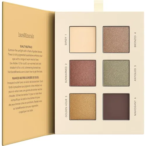 bareMinerals Augen-Make-up LidschattenMineralist Eyeshadow Palette Sunlit 7,8 g