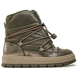 Primigi Damen Corinne GTX Schneestiefel, Beige Laminat Stein, 35 EU