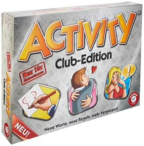 Piatnik Deutschland 6038 - Activity Club Edition für Erwachsene, das interaktive Partyspiel ab 18 Jahren für unvergessliche Abende