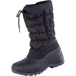 Spirale Stella Damenstiefel gefüttert schwarz Gr. 36 - Stiefel für Damen, gefüttert mit Kunstpelz und rutschhemmender Gummi-Außensohle für sicheren Halt. Ideal für Schnee und Matsch, hält Füße warm und trocken.