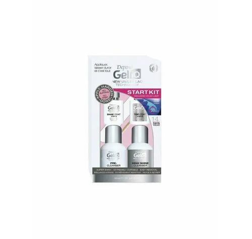 Depend Gel IQ Start Kit Set 7 Artikel - Kunstfingernägel Set mit 7 hochwertigen Artikeln für professionelles Nageldesign, ideal für Einsteiger und kreative Nageldesigns.