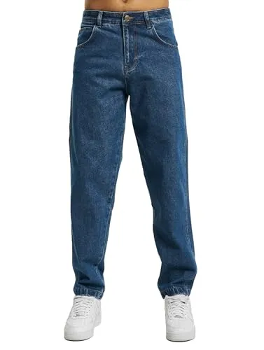 DEF Jeans Herren Loose Fit Jeans Blau 33