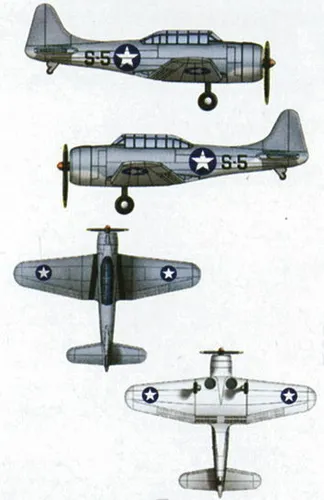 Trumpeter 06204 - 1:350 Douglas SBD-3 Dauntless - Neu