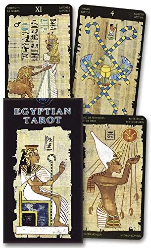 Egyptian Tarot: Mystical Insights - Tarot-Karten für tiefere Einblicke und spirituelle Entdeckungen, ideal für Tarot-Liebhaber und Anfänger.