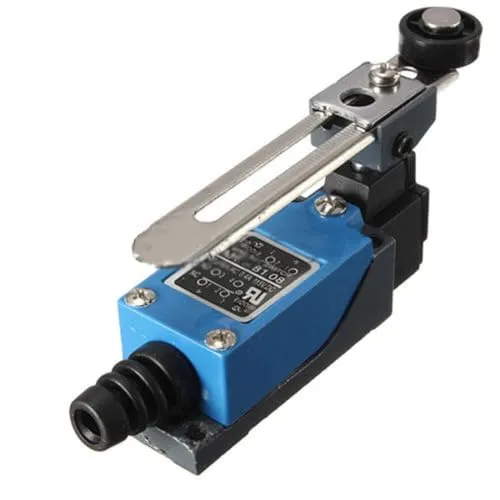 MakerMind ME-8108 Rollenschalter Endschalter für CNC - Robuster Endschalter für präzise Positionierung in Automatisierungstechnik und Maschinenbau. Ideal für industrielle Steuerungen mit drehbarem Hebelarm.