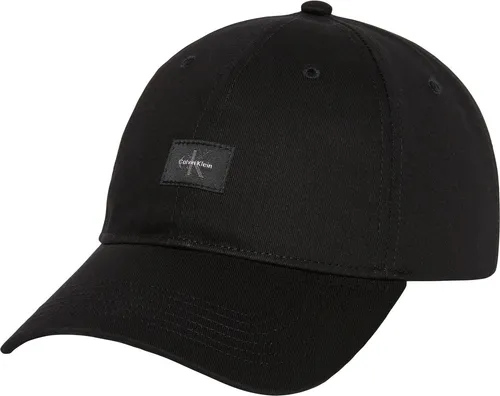 Calvin Klein Herren Monologo Woven Patch Bb Cap Lv04D5077G – Schwarz - Stylische Einheitsgröße Cap von Calvin Klein mit Woven Patch für einen modernen Look. Ideal für jeden Anlass.