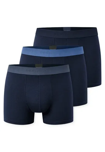 Schiesser Retro Boxer 3er Pack - Atmungsaktive Baumwollshorts - Herrenunterhosen im praktischen 3er Pack, aus 95% Baumwolle und 5% Elastan, atmungsaktiv und ohne Eingriff für optimalen Tragekomfort.