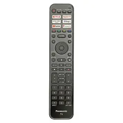 Originale Panasonic TV Fernbedienung TX-58JX850BZ | TX-65JX850BZ - Einfache Bedienung - Originale Panasonic Fernbedienung mit Sprachsteuerung. Sofort einsatzbereit für Ihr TV-Gerät – einfach Batterien einlegen und loslegen! Perfekt für unkomplizierte Navigation.