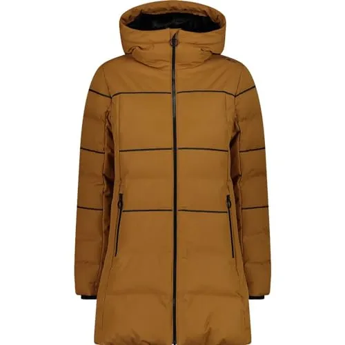 CMP Woman Parka FIX Hood Avena - 40