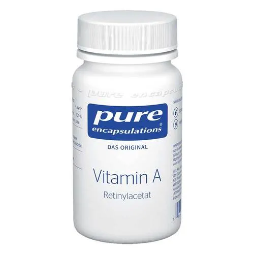 Pure Encapsulations Vitamin A Retinylacetat Kapsel - Nahrungsergänzungsmittel zur Unterstützung von Haut, Sehkraft und Immunsystem, mit hoher Bioverfügbarkeit für optimale Aufnahme.