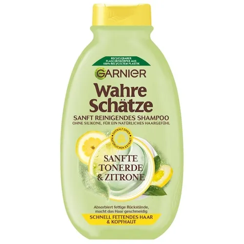 GARNIER Wahre-Schaetze Wahre-SchaetzeSanfte Tonerde & ZitroneSanft Reinigendes Shampoo 300 ml (9,97 € / 1 l)