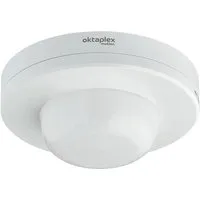 Präsenzmelder 360° Außen IP65 - Bewegungsmelder für Deckeninstallation - Bewegungsmelder mit 360° Erfassung und PIR-Sensor, wetterfest und ideal für den Außenbereich, sorgt für Sicherheit mit einer Reichweite von 9 m.