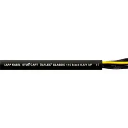 Lapp 1120340 Steuerleitung ÖLFLEX® CLASSIC 110 Black 0,6/1kV 3G2,5