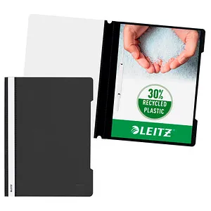 LEITZ Schnellhefter 4191 Kunststoff schwarz DIN A4, 1 St.