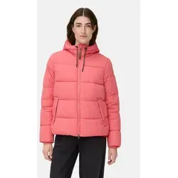 camel active Steppjacke mit Kapuze in Beere M (38) - Stylische Steppjacke für Damen mit Kapuze, wasserabweisend und ideal für den Alltag. Bequem und praktisch mit seitlichen Einstecktaschen und einem Zweiwege-Reißverschluss.