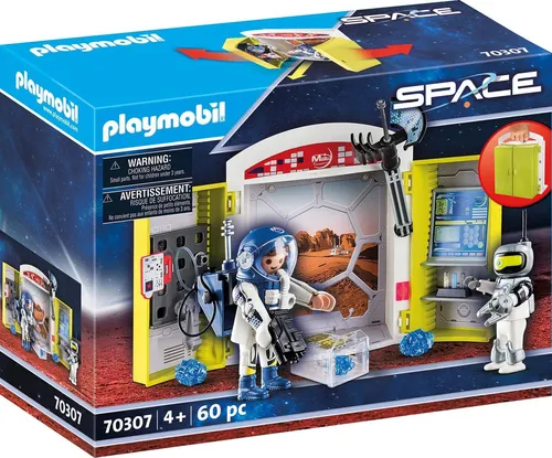 Box Gebrochen Spielset Station Labor Raumfahrt PLAYMOBIL 70307 Space