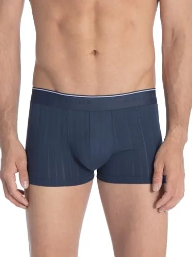 CALIDA Boxershorts "Pure & Style" für Herren, Gr. S - Herrenunterhosen im attraktiven 3er-Pack, aus atmungsaktivem Single Jersey mit 94% Baumwolle für höchsten Tragekomfort.