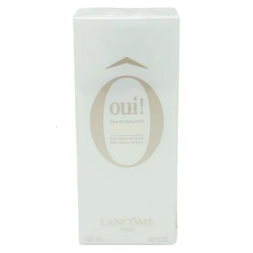 Lancome Oui Eau de Toilette Spray 125 ml - Elegantes Eau de Toilette mit blumigen Noten, ideal für jeden Anlass. Der 125 ml Duft verleiht Ihnen einen Hauch von Frische und Weiblichkeit.