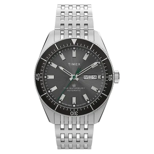 Timex Automatic Watch TW2V24900 - Armbanduhren für Herren mit Automatikwerk, bietet präzise Zeitmessung und ein elegantes, rundes Design.