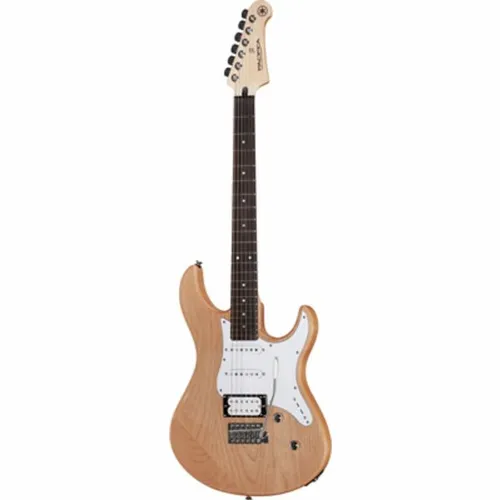 Yamaha Pacifica 112V Yellow Natural Satin - ST-Gitarre mit Erlenkorpus, Palisander und Ahornhals, HSS-Tonabnehmer für vielseitigen Klang, ideal für Einsteiger und erfahrene Spieler.