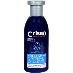 Crisan Anti-Schuppen Shampoo Classic 250 ml - Shampoo für normales Haar, reinigt gründlich und schützt nachhaltig vor Schuppen. Effektive Wirkung ab der 1. Anwendung, kräftigt das Haar und verleiht seidigen Glanz.