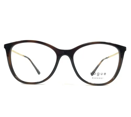 Vogue Brille Rahmen VO5562 2386 Havanna Gold Cat Eye Kompletter Rand 54-17-140