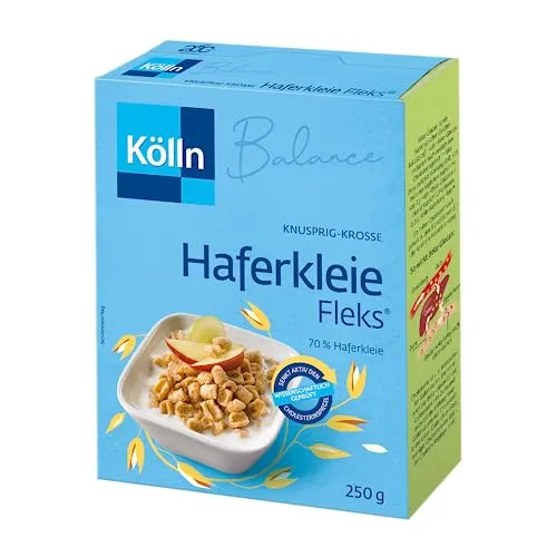 Kölln Balance Haferkleie Fleks, 8er Pack (8 x 250 g)