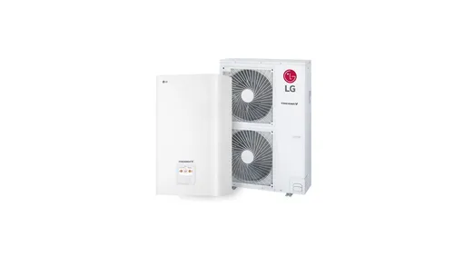 LG Hydrosplit Außengerät 12,0 kW Therma V R32 - Klimaanlagen mit 12,0 kW Heizleistung, A+++ Energieeffizienz und COP von 5,04 für kostensparendes Heizen und Kühlen. Ideal für Wohn- und Geschäftsräume.