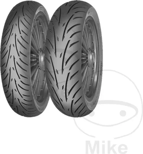 Mitas Touring Force-SC 100/90-10 61J Sommerreifen - Motorradreifen mit exzellenter Haftung und Stabilität, ideal für sportliches Fahren und lange Touren im Sommer.