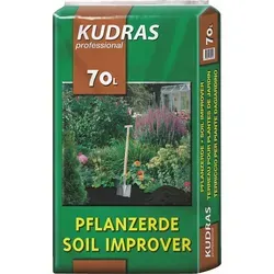 Kudras Pflanzerde 70Liter Universalerde Blumenerde Zimmer Balkon Garten