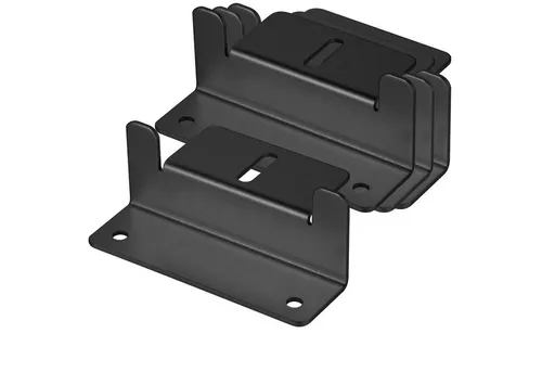 avoltik Wechselrichter 4er 8er Set Alu Z-Winkel Befestigunswinkel PV Solarmodule Halterung, (Z-Winkel in silber oder schwarz zur Auswahl, Z-Winkel in silber oder schwarz zur Auswahl), Z-Winkel in silber oder schwarz zur Auswahl
