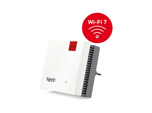 AVM FRITZ!Repeater 1700 - WLAN Mesh-Repeater mit Wi-Fi 7 - WLAN-Verstärker & Repeater für blitzschnelles Internet bis 3.600 MBit/s, nahtlose Integration ins Heimnetz mit WLAN Mesh und Gigabit-LAN-Anschluss für optimale Leistung.