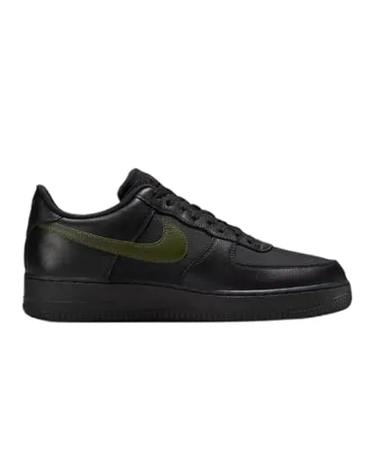 NIKE Herren Air Force 1 Low Gore-TEX Sneaker, Black Cargo Khaki, 42.5 EU