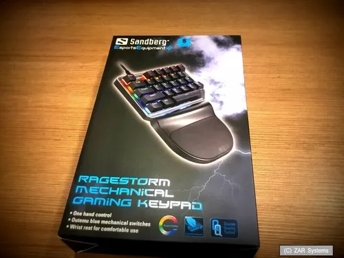 Sandberg RageStorm 640-18 mechanische Gaming Tastatur - Tastatur für Gamer mit RGB-Beleuchtung und programmierbaren Tasten für ein individuelles Spielerlebnis. Ideal für leidenschaftliche Zocker!