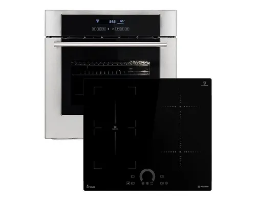 KKT KOLBE Backofen-Set KKT KOLBE Backofen und Induktionskochfeld SET8015IH592FZ, mit siehe Bilder/Beschreibung, 60cm Einbau-Backofen EB8015ED + 59cm Induktionskochfeld IH85901FZ