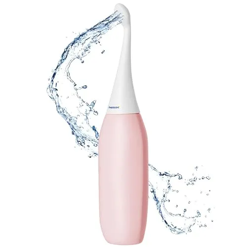 HappyPo Mobiles Bidet HAPPYPO LADY BIDET 2.0 COLOR ROSE - Intimdusche für sanfte Hygiene, kompakt und ideal für unterwegs
