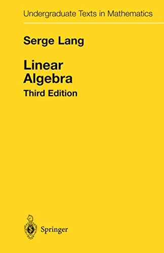 Linear Algebra: Undergraduate Texts in Mathematics - Ein umfassendes Lehrbuch zur linearen Algebra, ideal für Studierende. Klare Erklärungen und zahlreiche Übungen fördern das Verständnis der Konzepte.