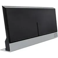 One For All SV9385-5G – 3G/4G/5G-Blockfilter Zimmerantenne - DVB-T/T2 Antenne mit Signal Clear-Technologie für Full HD Empfang, ideal für bis zu 25 km Reichweite und ausgestattet mit einem effektiven 4G-Blockfilter für störungsfreien Empfang.